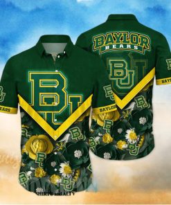 Baylor Bears NCAA Floral Unisex All Over Printed Hawaiian Shirt