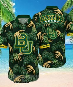 Baylor Bears NCAA Flower All Over Printed Hawaiian Shirt