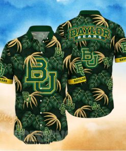 Baylor Bears NCAA Flower All Over Printed Hawaiian Shirt