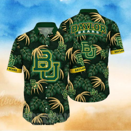 Baylor Bears NCAA Flower All Over Printed Hawaiian Shirt