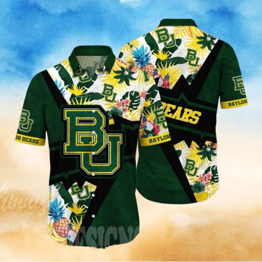 Baylor Bears NCAA Flower Classic Full Printing Hawaiian Shirt