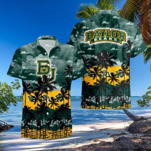 Baylor Bears Palms Tree Hawaiian Shirt