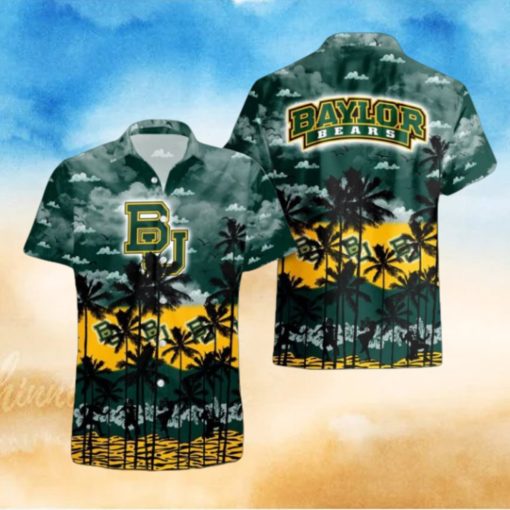 Baylor Bears Palms Tree Hawaiian Shirt