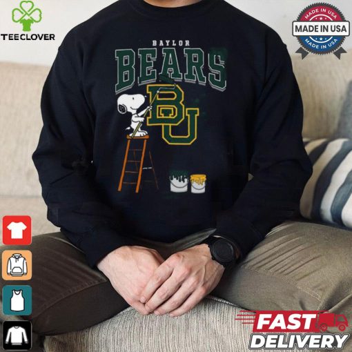 Baylor Bears Snoopy Painting Shirt