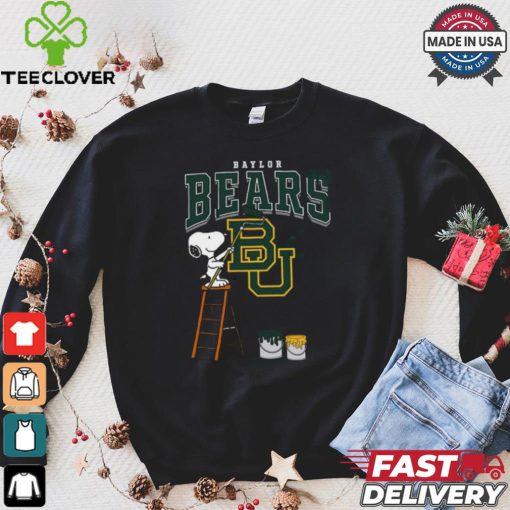 Baylor Bears Snoopy Painting Shirt