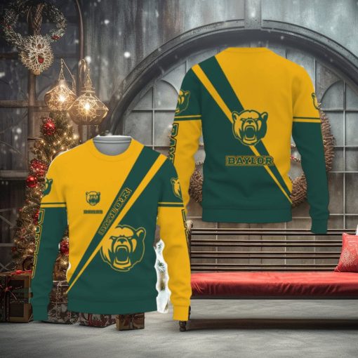 Baylor Bears Style Knitted Xmas Sweater For Fans