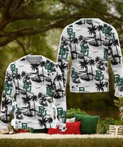 Baylor Bears Tropical Patterns Ugly Christmas Sweater