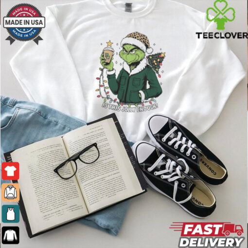Baylor Bears x Santa Grinch Is This Jolly Enough Merry Christmas Shirt