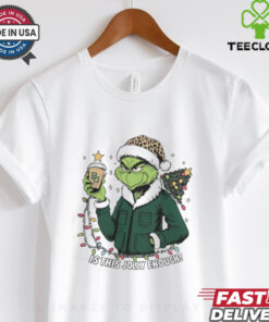 Baylor Bears x Santa Grinch Is This Jolly Enough Merry Christmas Shirt