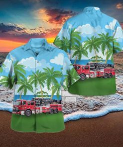 Bayport, New York, Bayport Fire Department Hook & Ladder Company No. 1 The Devils Tower Hawaiian Shirt