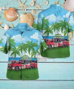 Bayport, New York, Bayport Fire Department Hook & Ladder Company No. 1 The Devils Tower Hawaiian Shirt