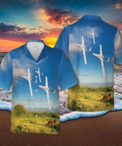 Bayraktar TB2 UAV Hawaiian Shirt Men And Women Gift Aloha Beach Holiday