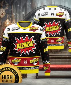 Bazinga The Big Bang Theory Ugly Christmas Sweater