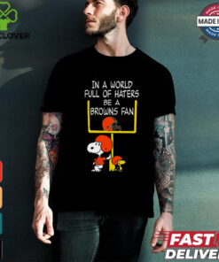 Be A Browns Fan Cleveland Browns x Snoopy Mashup Shirts