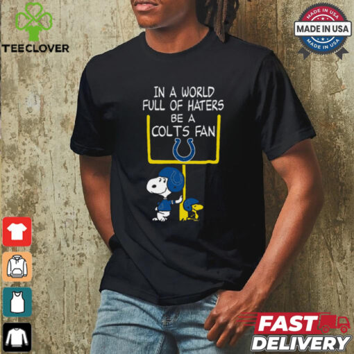 Be A Colts Fan Indianapolis Colts x Snoopy Mashup Shirts