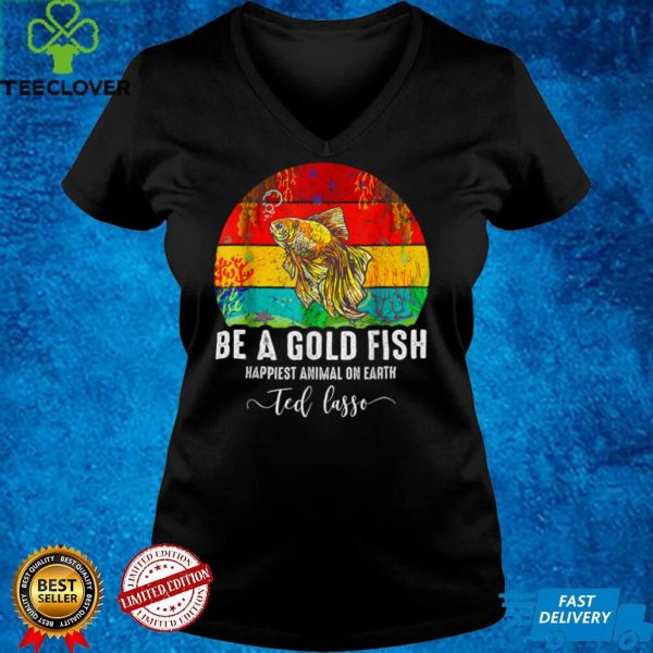 Be A Goldfish Funny Soccer Ted Coach Motivation _ Lasso T Shirt