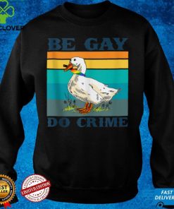 Be Gay Do Crimes Goose LGBTQIA Pride Month Rainbow Flag Gift Tank Top