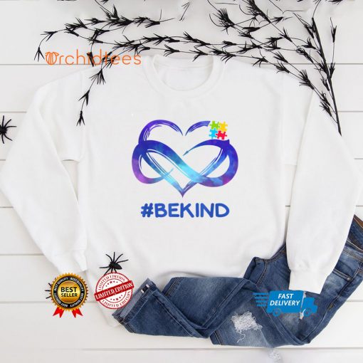Be Kind Autism Awareness Heart   Autism Awareness Month T Shirt
