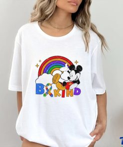 Be Kind Mouse Autism Ribbon Puzzle Piece Autism Acceptance shirt