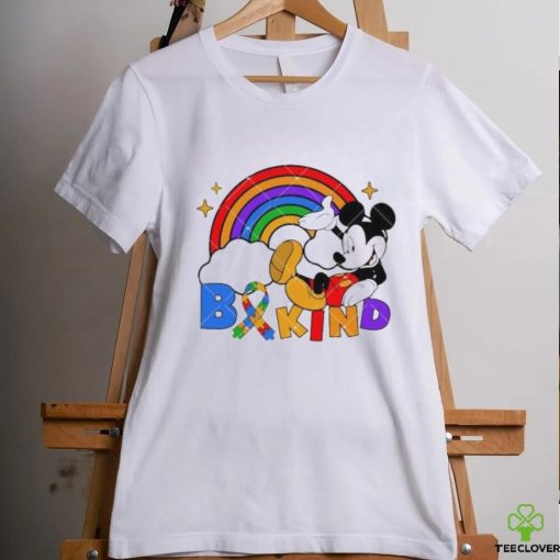 Be Kind Mouse Autism Ribbon Puzzle Piece Autism Acceptance hoodie, sweater, longsleeve, shirt v-neck, t-shirt