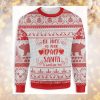 Be Nice To Your Dad Seamless Pattern With Polar Bear Sweater For Men And Women All Over Print Sweater Christmas Gift 2021