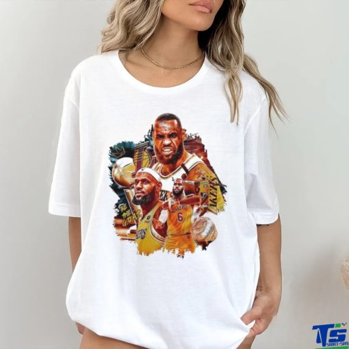 Be The GOAT Lebron James Lakers Basketball Player vintage shirt