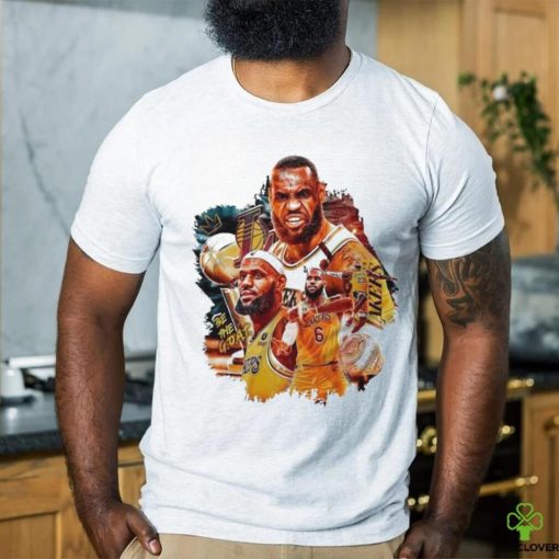Be The GOAT Lebron James Lakers Basketball Player vintage shirt