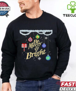 Be merry and bright holiday Christmas T Shirt