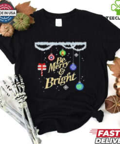 Be merry and bright holiday Christmas T Shirt