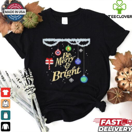 Be merry and bright holiday Christmas T Shirt