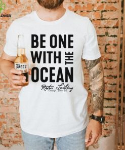 Be one with the ocean retro sailing camp david shirt