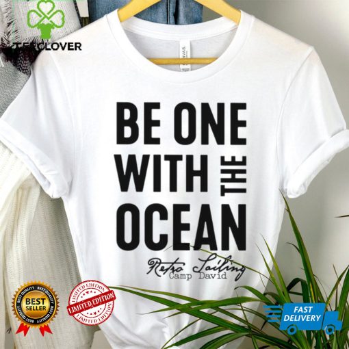 Be one with the ocean retro sailing camp david shirt