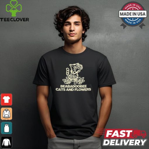 Beabadoobee Cats And Flowers t shirt