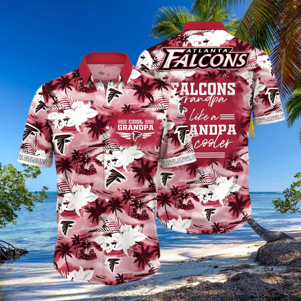 Beach Aloha NFL Atlanta Falcons Hawaiian Shirt Granpa Like A Granpa But Cooler Beach Aloha NFL Atlanta Falcons Hawaiian Shirt Granpa Like A Granpa But Cooler