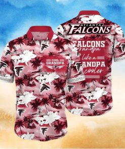 Beach Aloha NFL Atlanta Falcons Hawaiian Shirt Granpa Like A Granpa But Cooler