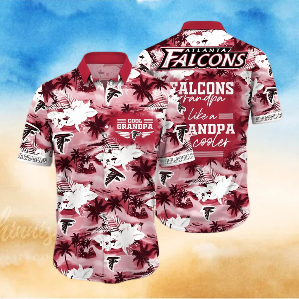 Beach Aloha NFL Atlanta Falcons Hawaiian Shirt Granpa Like A Granpa But Cooler Beach Aloha NFL Atlanta Falcons Hawaiian Shirt Granpa Like A Granpa But Cooler