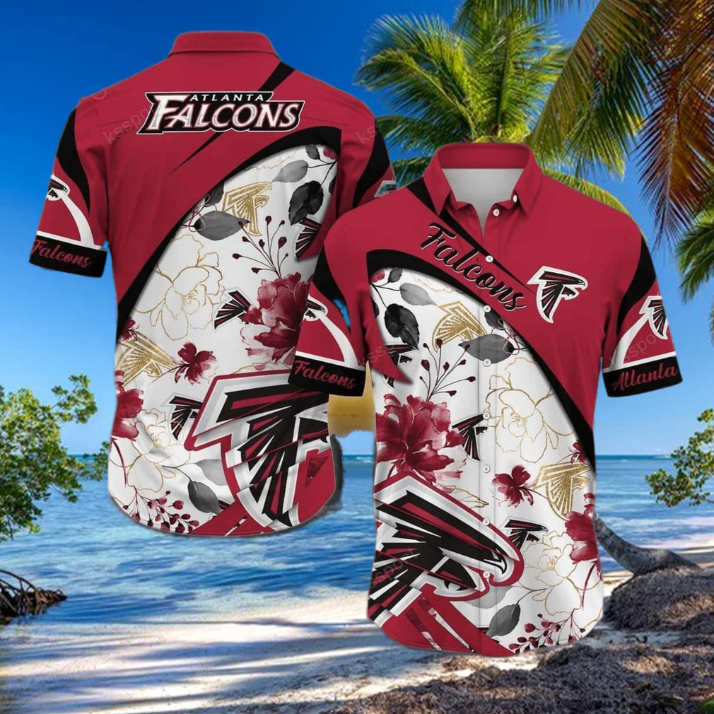 Beach Aloha NFL Atlanta Falcons Hawaiian Shirt Summer Gift For Friend Beach Aloha NFL Atlanta Falcons Hawaiian Shirt Summer Gift For Friend