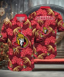 Beach Balls Aloha Shirt Ottawa Senators NHL Hawaiian Style