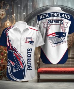 Beach Limited Edition New England Patriots Hawaiian Shirt