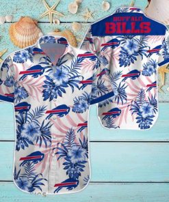 Beach Shirt Buffalo Bills 3D Printing Hawaiian Shirt NFL Shirt For Fans