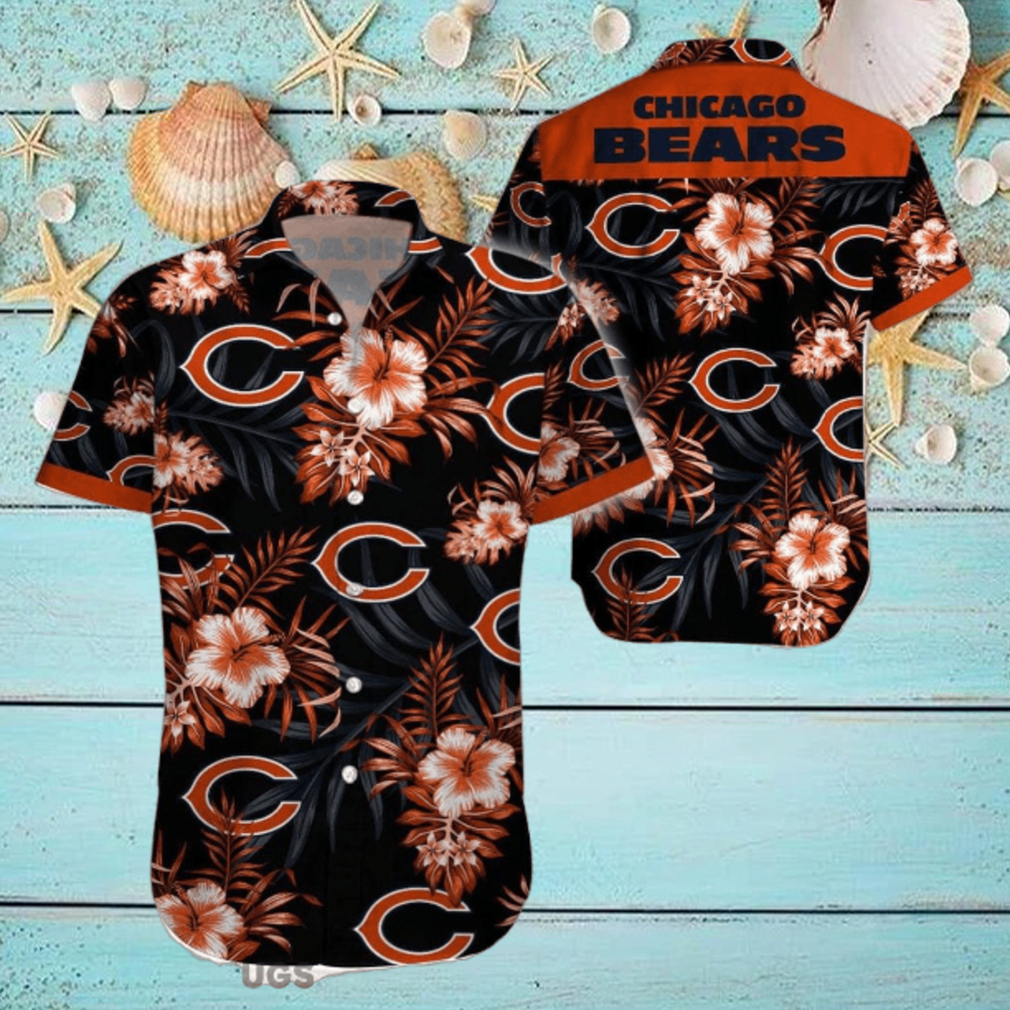 Beach Shirt Chicago Bears 3D Printing Hawaiian Shirt NFL Shirt For Fans Beach Shirt Chicago Bears 3D Printing Hawaiian Shirt NFL Shirt For Fans