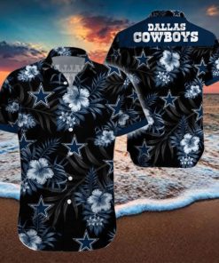 Beach Shirt Dallas Cowboys Tropical 3D Hawaiian Shirt Big Fans Gift