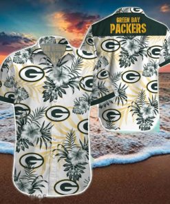 Beach Shirt Green Bay Packers 3D Printing Hawaiian Shirt NFL Shirt For Fans