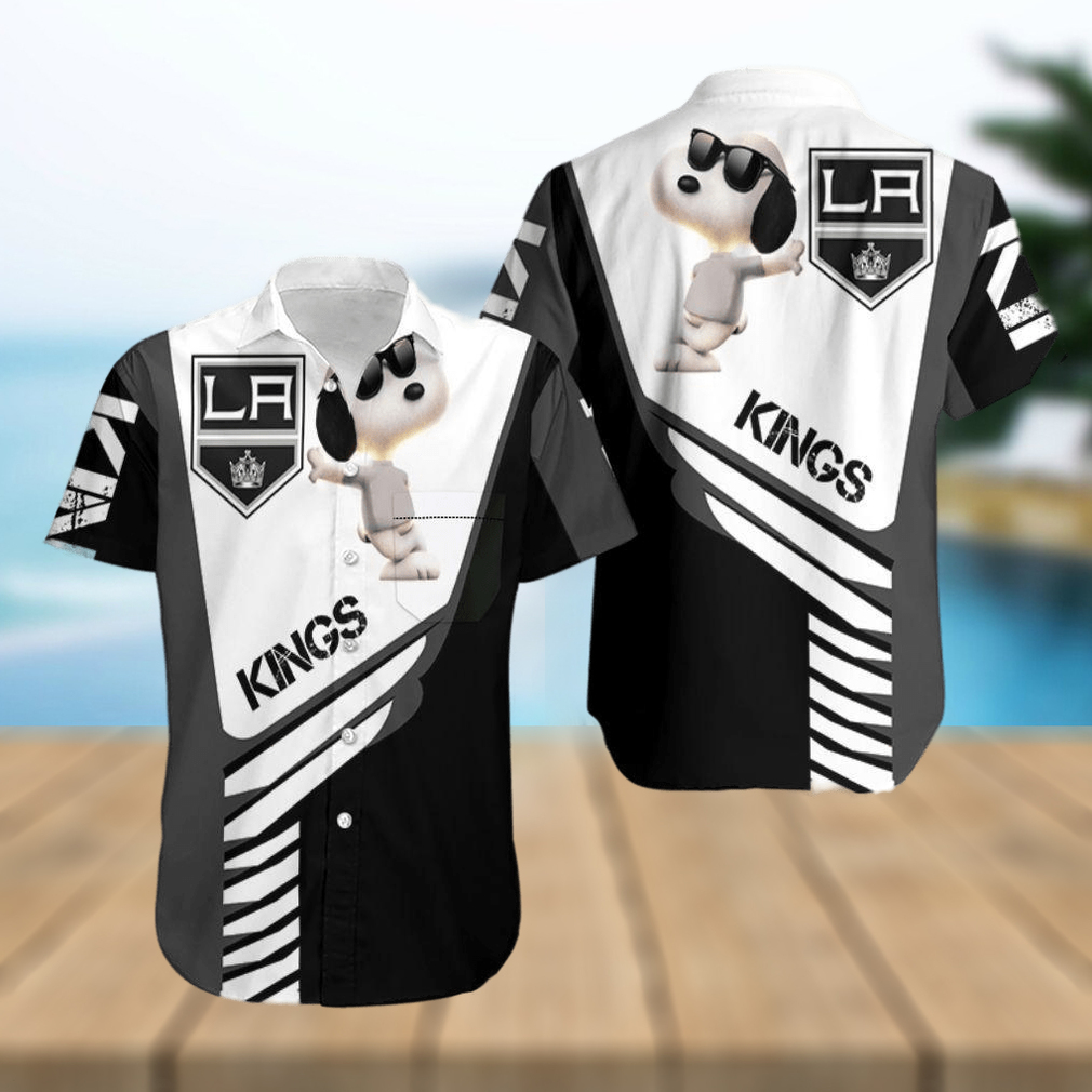 Beach Shirt Los Angeles Kings Snoopy For Fans 3D Hawaiian Shirt Beach Shirt Los Angeles Kings Snoopy For Fans 3D Hawaiian Shirt