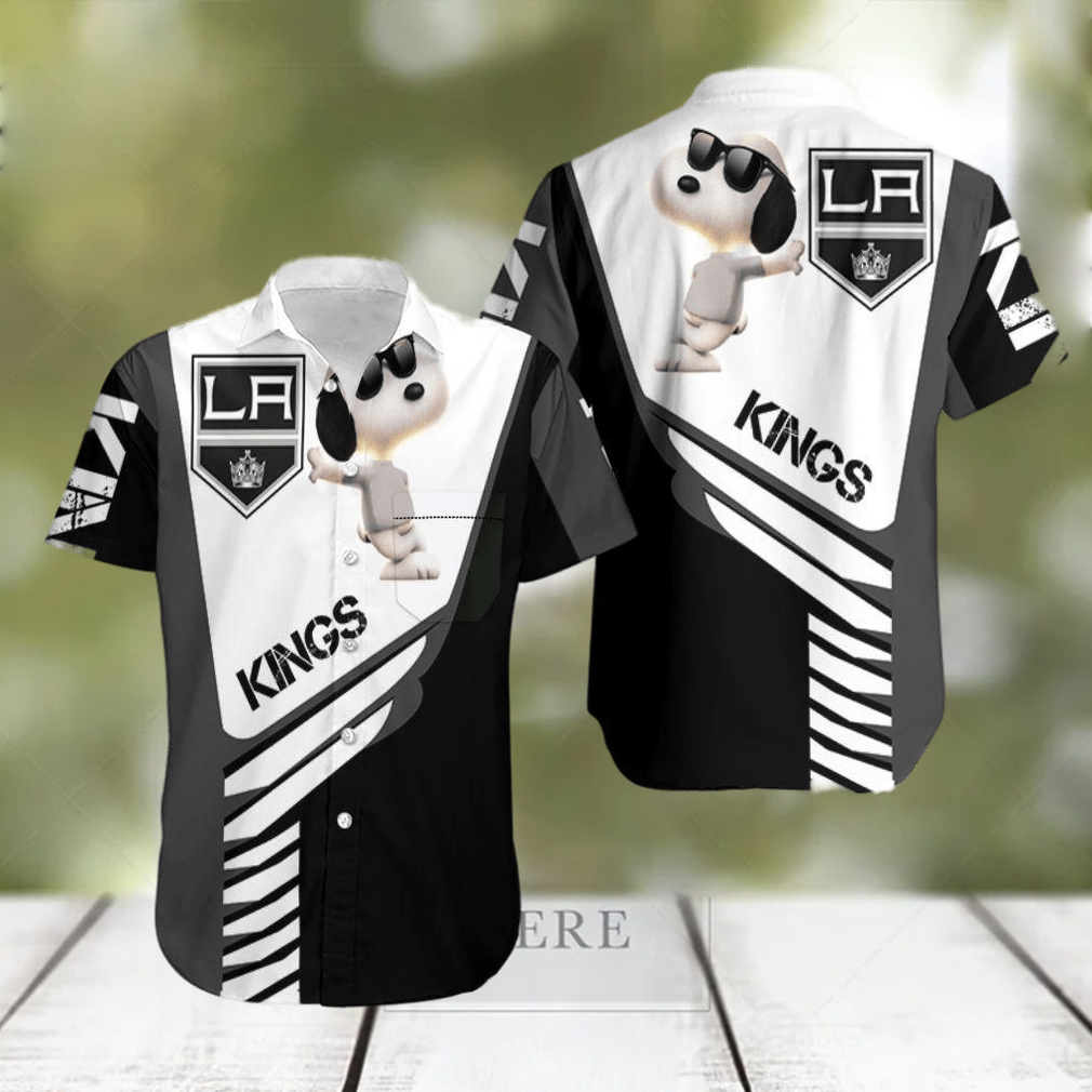 Beach Shirt Los Angeles Kings Snoopy For Fans 3D Hawaiian Shirt Beach Shirt Los Angeles Kings Snoopy For Fans 3D Hawaiian Shirt