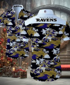 Beach Shirt NFL Baltimore Ravens Hawaiian Shirt For Men And Women