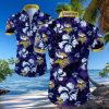 Purdue Boilermakers Short Sleeve Button Up Tropical Hawaiian Shirt