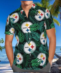 Beach Shirt NFL Pittsburgh Steelers Tropical Hawaiian Shirt