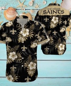 Beach Shirt New Orleans Saints Tropical 3D Hawaiian Shirt Big Fans Gift