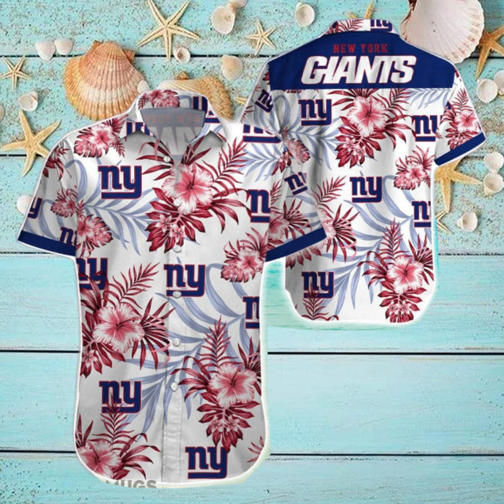Beach Shirt New York Giants 3D Printing Hawaiian Shirt NFL Shirt For Fans Beach Shirt New York Giants 3D Printing Hawaiian Shirt NFL Shirt For Fans